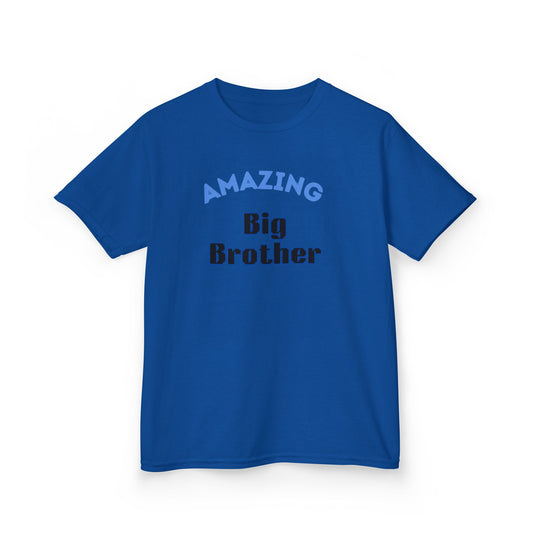 Amazing Big Brother Kids Heavy Cotton Tee