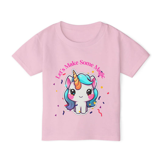 Toddler Unicorn T-Shirt - "Let's Make Some Magic" Design