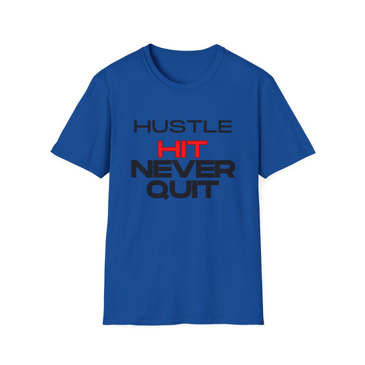 Hustle Hard Unisex Softstyle T-Shirt - Motivational Fitness Apparel