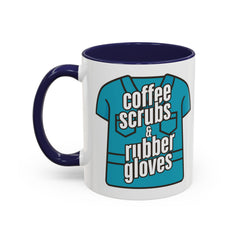 Coffee Scrubs & Rubber Gloves Mug - Perfect for Healthcare Heroes