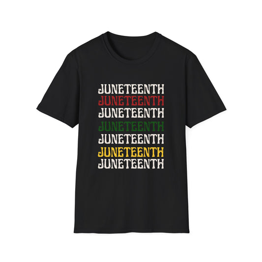 JuneTeenth Unisex Softstyle T-Shirt – Celebrate Freedom with Style