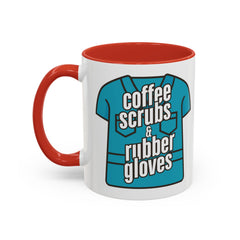 Coffee Scrubs & Rubber Gloves Mug - Perfect for Healthcare Heroes