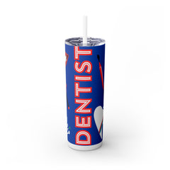Skinny Tumbler with Straw, 20oz