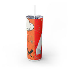 Skinny Tumbler with Straw, 20oz