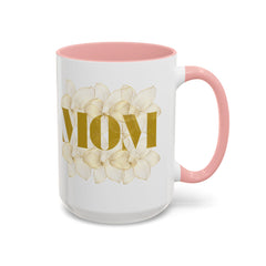 Elegant MOM Accent Coffee Mug - Perfect Gift for Mother's Day