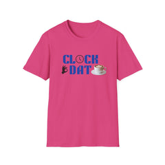 Coffee Lovers T-Shirt - 'CLOCK DAT'