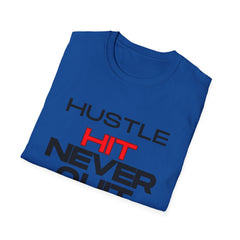 Hustle Hard Unisex Softstyle T-Shirt - Motivational Fitness Apparel