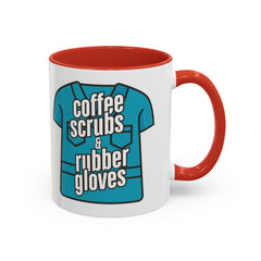 Coffee Scrubs & Rubber Gloves Mug | Perfect Gift for Healthcare Professionals