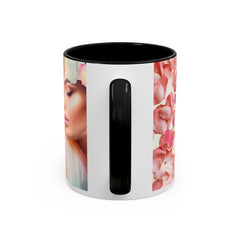 Inspirational Beauty Accent Coffee Mug - Be Your Own Kind of Beauty