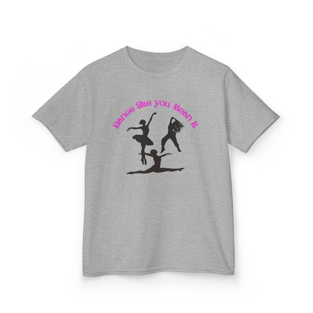 Motivational Kids Tee - 'Dance Like You Mean It'