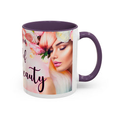 Be Your Own Kind of Beauty Coffee Mug - Inspirational Accent Mug for Self-Love and Confidence