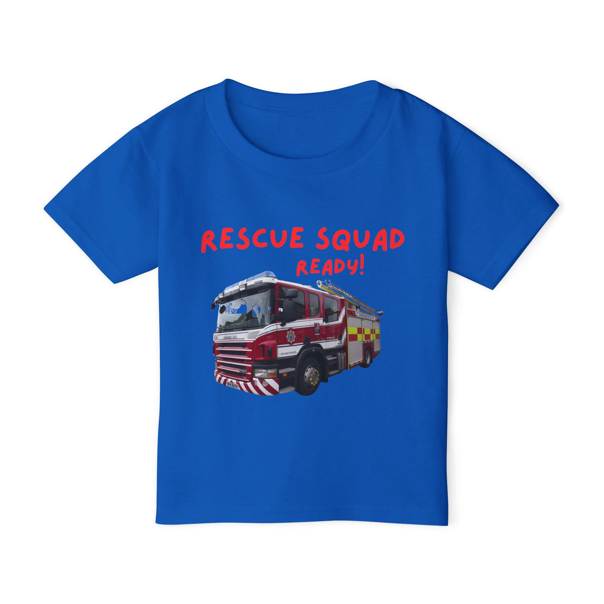 Toddler Firefighter T-Shirt - Rescue Squad Ready!