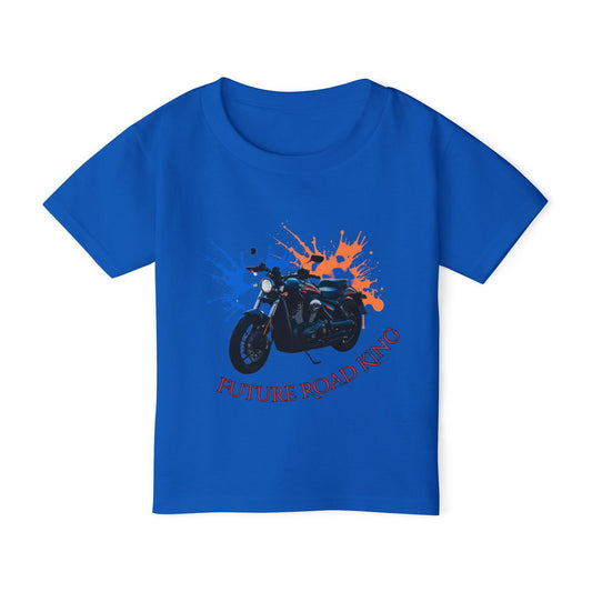 Future Road King Toddler T-Shirt - Cool Motorcycle Design for Little Riders