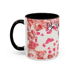 Inspirational Beauty Accent Coffee Mug - Be Your Own Kind of Beauty
