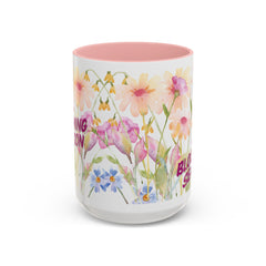 Blooming Season Floral Coffee Mug - Perfect for Spring Celebrations