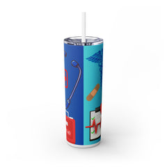 Doctor Skinny Tumbler with Straw, 20oz - Perfect Gift for Healthcare Professionals