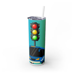Bus Driver Skinny Tumbler with Straw - Perfect Gift for Bus Drivers