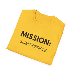 Mission Slim Possible Unisex Softstyle T-Shirt