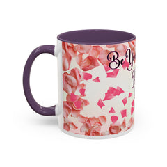 Inspirational Beauty Accent Coffee Mug - Be Your Own Kind of Beauty