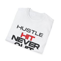 Hustle Hard Unisex Softstyle T-Shirt - Motivational Fitness Apparel