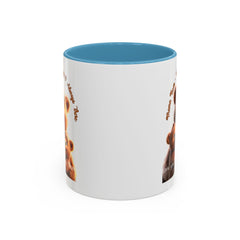 Love You Beary Much Bear Family Mug - Cute Accent Coffee Mug for Moms