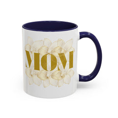 Elegant MOM Accent Coffee Mug - Perfect Gift for Mother's Day