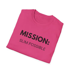 Mission Slim Possible Unisex Softstyle T-Shirt