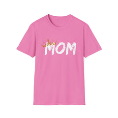Crown Design Mom T-Shirt - Casual Comfort for Every Occasion