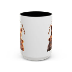 Love You Beary Much Bear Family Mug - Cute Accent Coffee Mug for Moms
