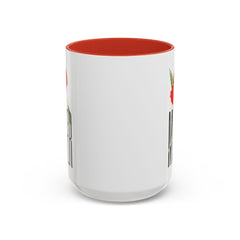 Mother's Day Accent Coffee Mug - Floral Design 11oz & 15oz