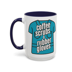 Coffee Scrubs & Rubber Gloves Mug | Perfect Gift for Healthcare Professionals