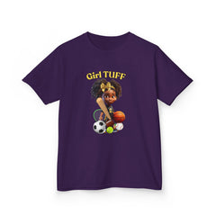 Girl TUFF Kids Cotton Tee - Sporty Style