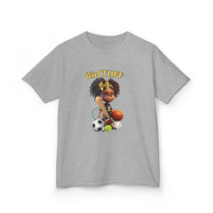 Girl TUFF Kids Cotton Tee - Sporty Style