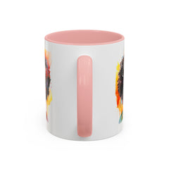 Drippin' in Color Coffee Mug - Afrocentric Drinkware for Proud Individuals
