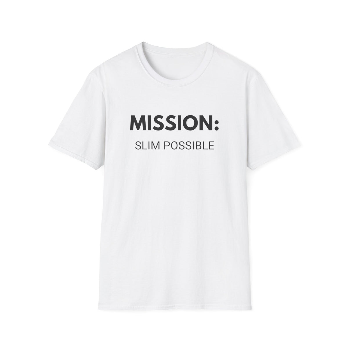 Mission Slim Possible Unisex Softstyle T-Shirt