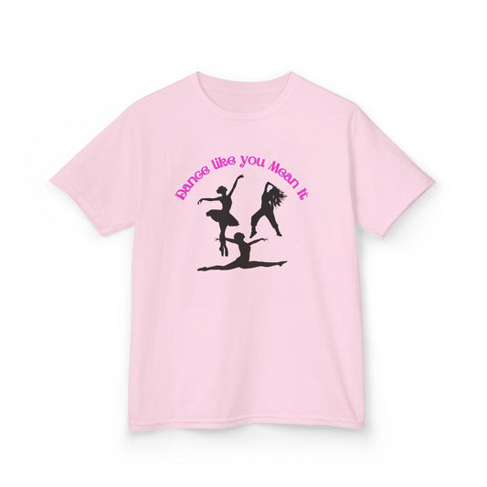 Motivational Kids Tee - 'Dance Like You Mean It'