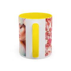 Inspirational Beauty Accent Coffee Mug - Be Your Own Kind of Beauty