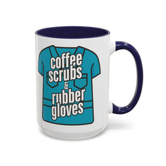 Coffee Scrubs & Rubber Gloves Mug | Perfect Gift for Healthcare Professionals