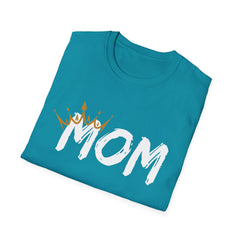 Crown Design Mom T-Shirt - Casual Comfort for Every Occasion