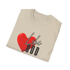 LOVE LIKE GOD Unisex Softstyle T-Shirt - Perfect for Faith and Love Celebrations