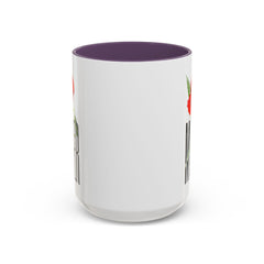 Mother's Day Accent Coffee Mug - Floral Design 11oz & 15oz