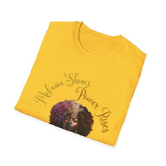 Melanin Shines Power Rises T-Shirt
