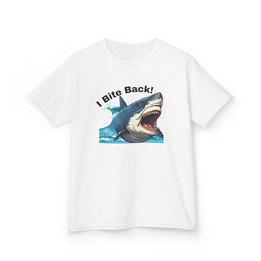 I Bite Back! Kids Shark Tee for Young Ocean Lovers