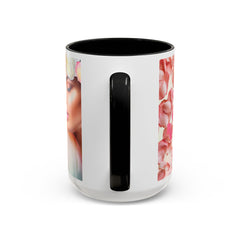 Inspirational Beauty Accent Coffee Mug - Be Your Own Kind of Beauty
