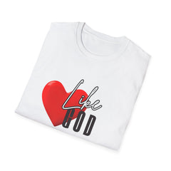 LOVE LIKE GOD Unisex Softstyle T-Shirt - Perfect for Faith and Love Celebrations