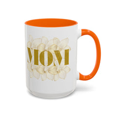 Elegant MOM Accent Coffee Mug - Perfect Gift for Mother's Day