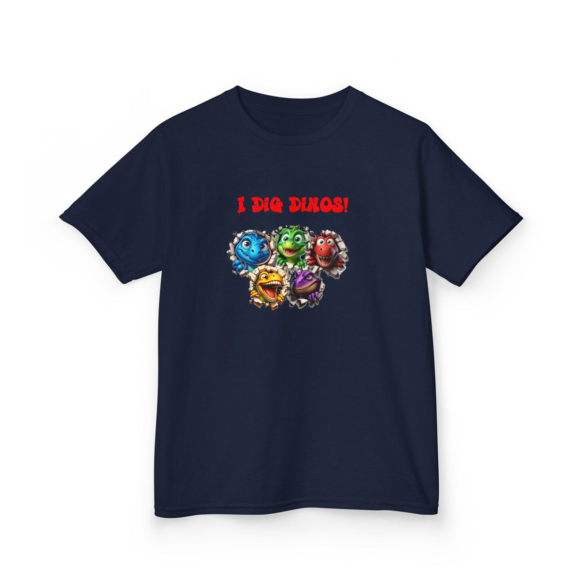 I Dig Dinos! Fun Dino Graphic Tee for Little Paleontologists