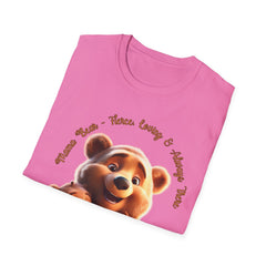 Love You Beary Much Mom T-Shirt | Cute Unisex Softstyle Tee for Mother's Day