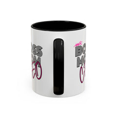 Boss Mom CEO Accent Coffee Mug - Stylish 11oz & 15oz Ceramic Cup for Empowered Women