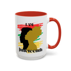 Juneteenth Accent Coffee Mug - Celebrate Freedom & Heritage